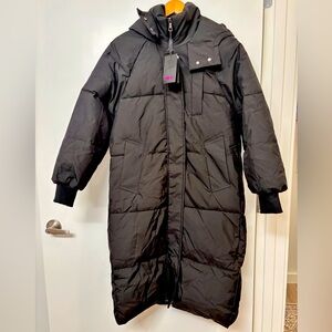 Go.G.G Long Hooded Puffer Coat
